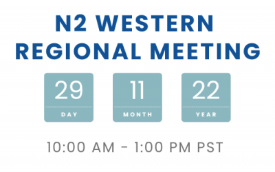 The Agenda for the N2 Western Regional Meeting is Now Available! Make sure to Register Today.