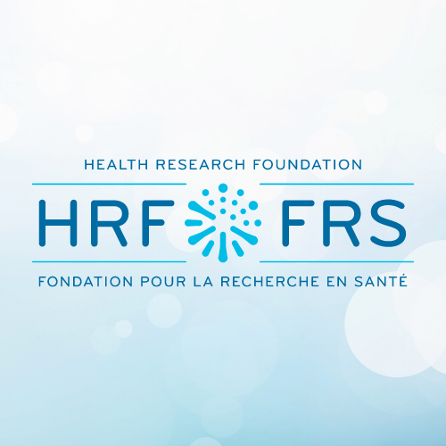 Bubbles in the background with the HRF logo for the Health Research Foundation