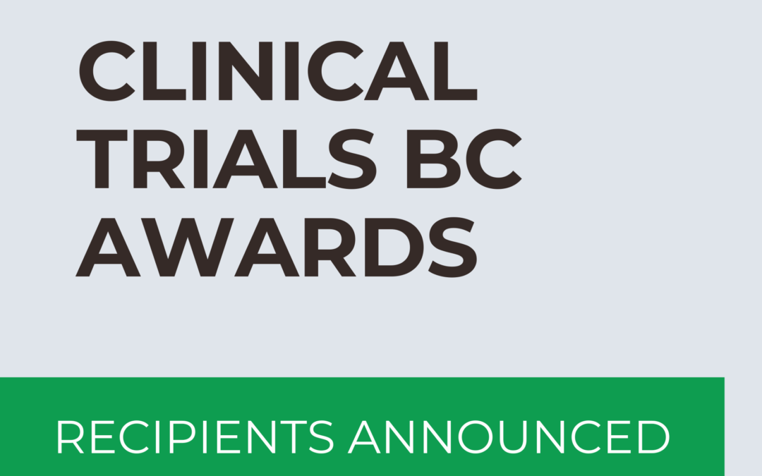 Clinical Trials BC Awards Recipients