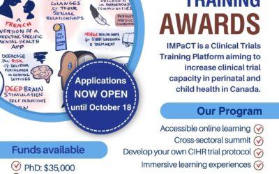 The IMPaCT Training Awards for the 2025-2026 Cohort are Now Open!